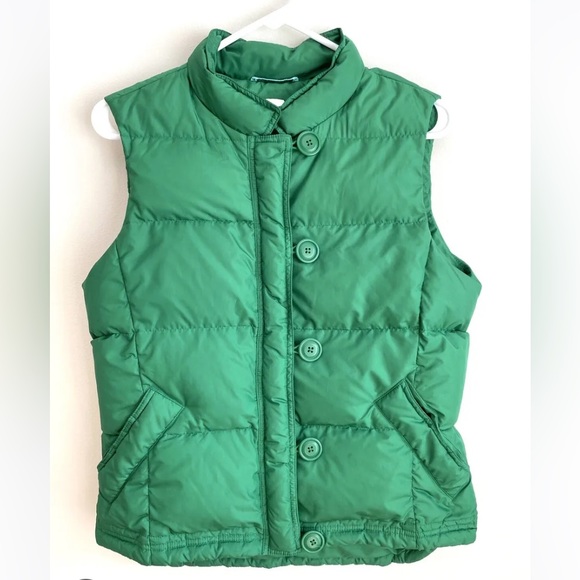 J. Crew Jackets & Blazers - J. Crew Puffer Vest. Green. Size Small.
